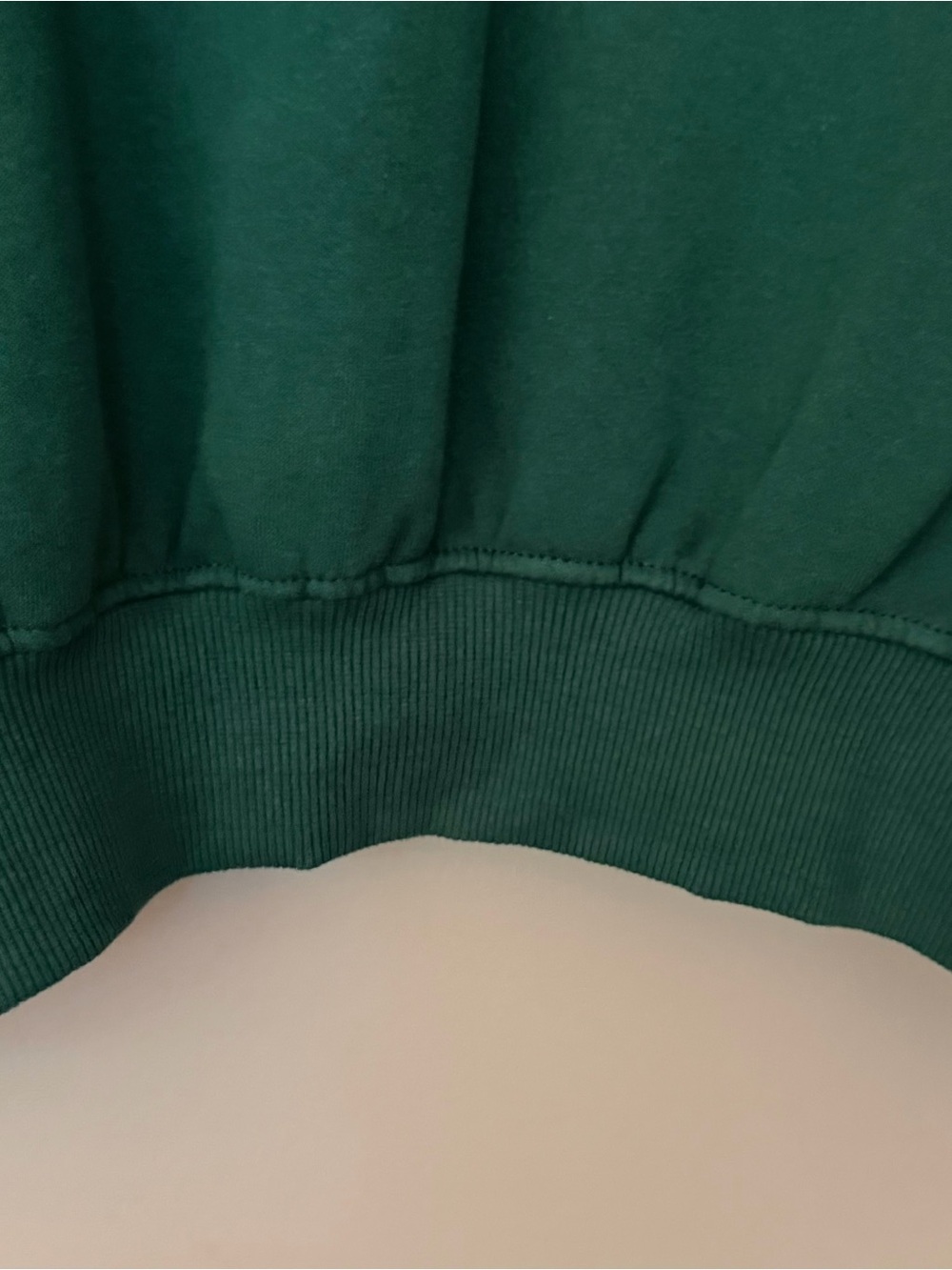 Wicked Emerald Crewneck Sweatshirt with Pink Crest - Picture 6 of 6